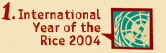 International  Year of Rice 2004