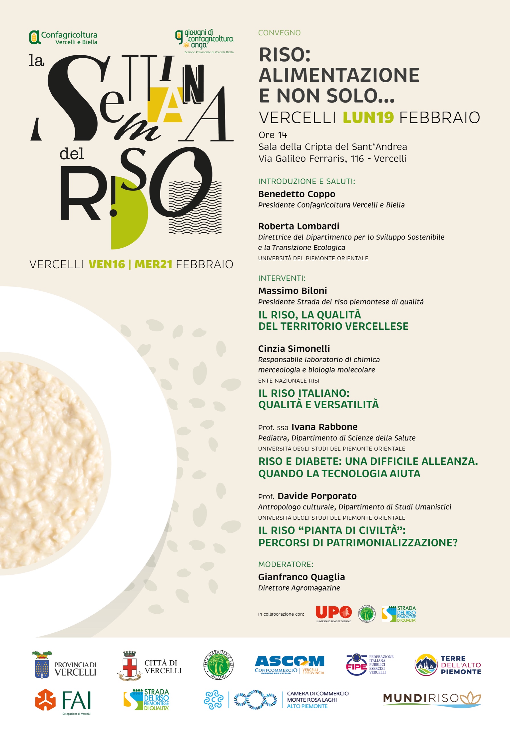 Locandina convegno