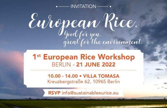 L'Ente Risi al 1° Workshop sul riso UE