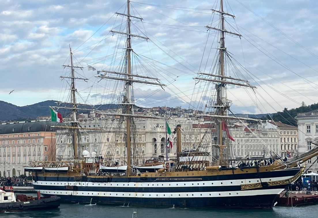 L’Ente Nazionale Risi festeggia con l’Amerigo Vespucci