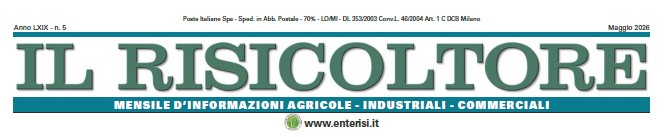 Pubblicato on-line Il Risicoltore di settembre 2026