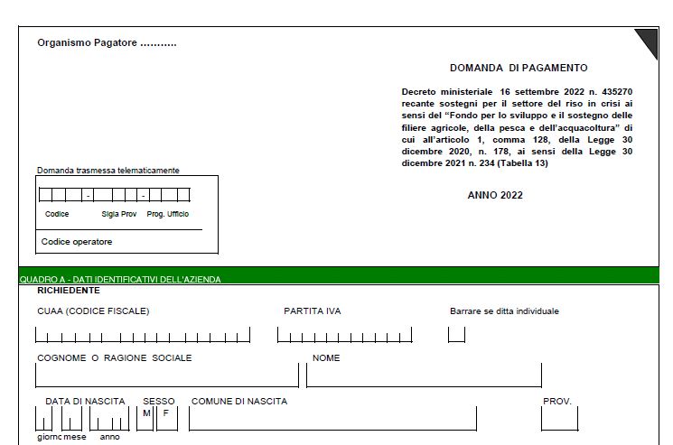 Decreto 16 settembre 2022- procedure per le domande-