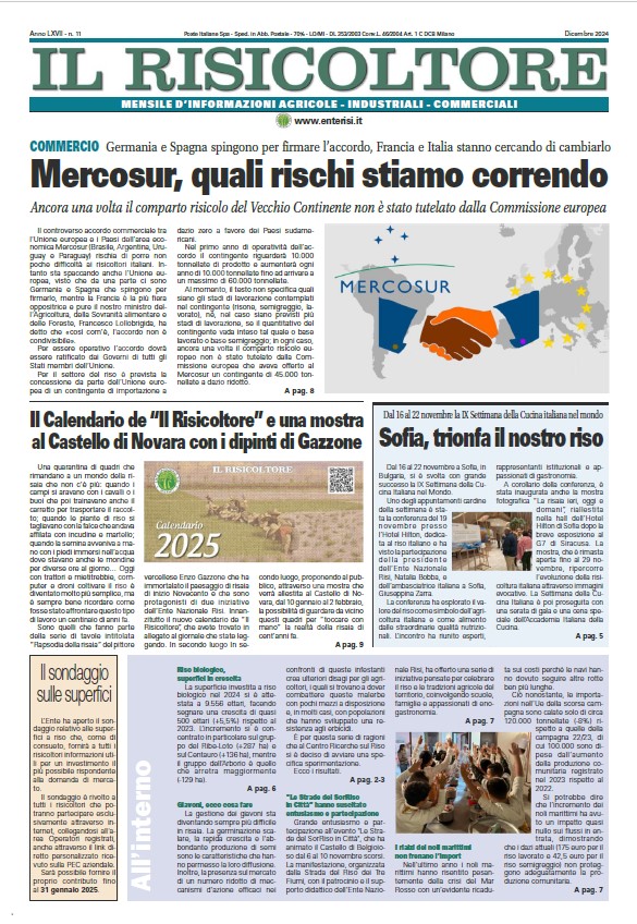 Il Risicoltore (novembre 2024)